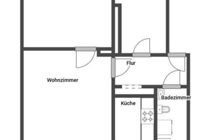 Wohnung Hildesheim Oststadt/Stadtfeld - 3 Zimmer, 66 m&sup2;, 89.000&euro; | Angebot:26709229