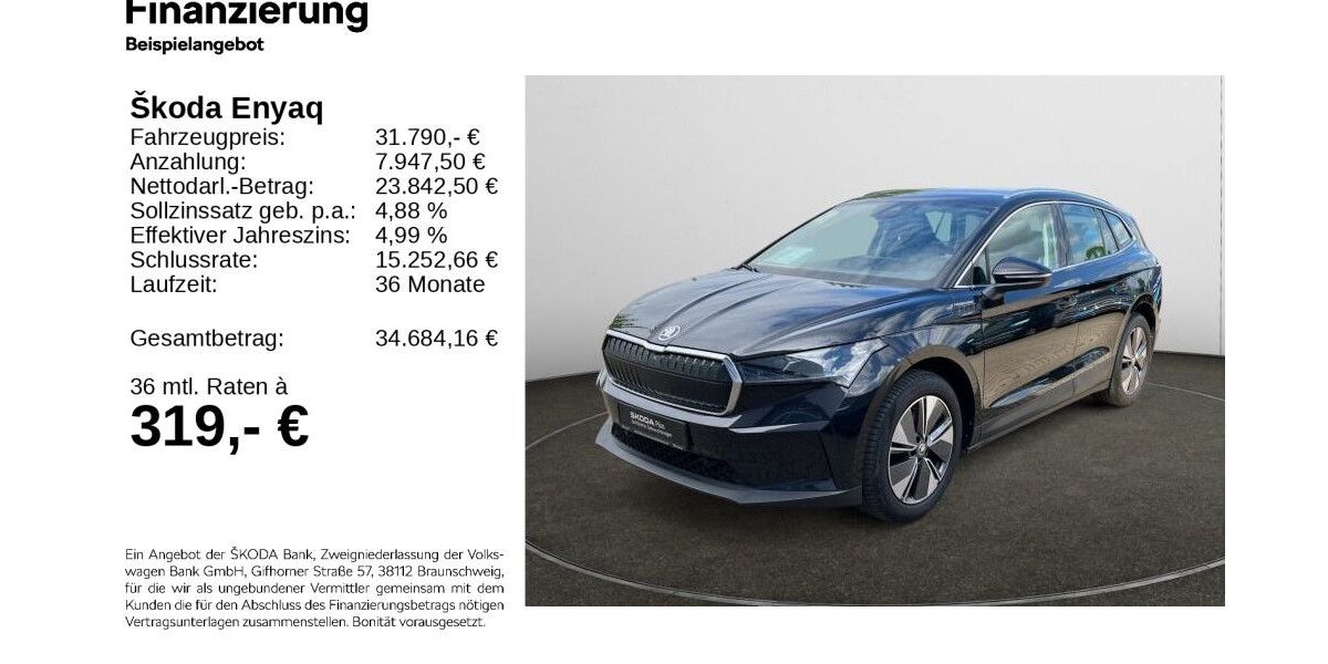 Skoda Enyaq 84.217 km 31.490 &euro; Hildesheim 31137