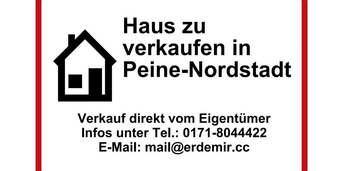 Reihenhaus Peine - 3 Zimmer, 93 m&sup2;, 260.000&euro; | Angebot:25180051