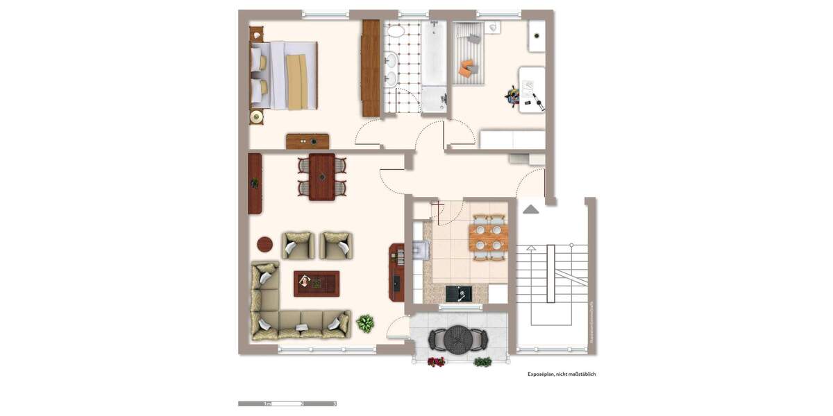 Etagenwohnung Giesen - 3 Zimmer, 80 m&sup2;, 119.000&euro; | Angebot:25821903