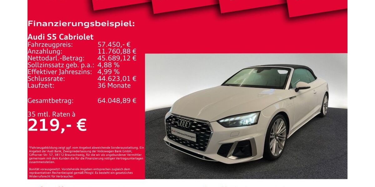 Audi S5 16.018 km 56.950 &euro; Hannover 30179