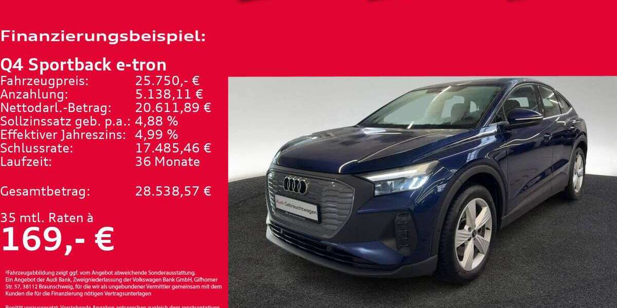 Audi Q4 e-tron 62.870 km 25.750 &euro; Hannover 30179