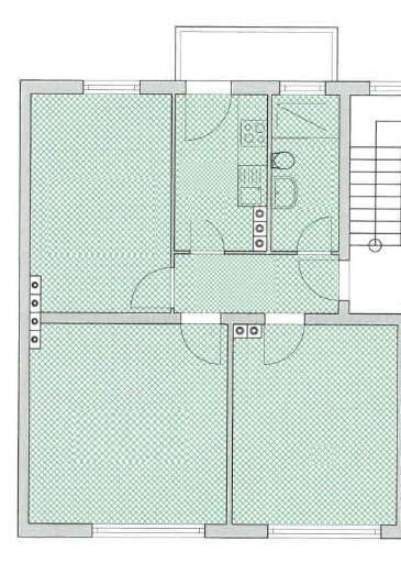 Etagenwohnung Hannover Mitte - 3 Zimmer, 67 m&sup2;, 299.000&euro; | Angebot:26188682