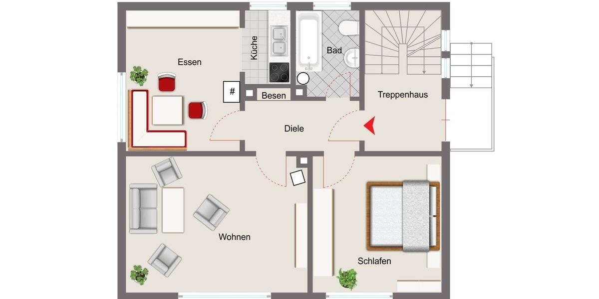 Wohnen und Arbeiten verbinden - Einfamilienhaus Algermissen | Angebot:25443930