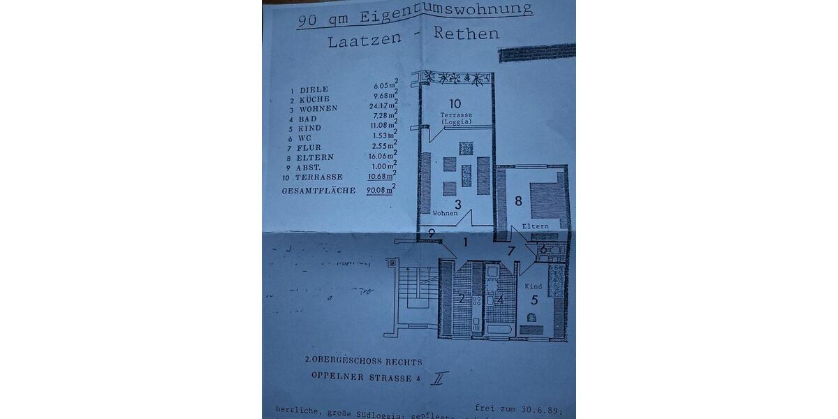 Etagenwohnung Laatzen - 3 Zimmer, 90 m&sup2;, 209.000&euro; | Angebot:25918793
