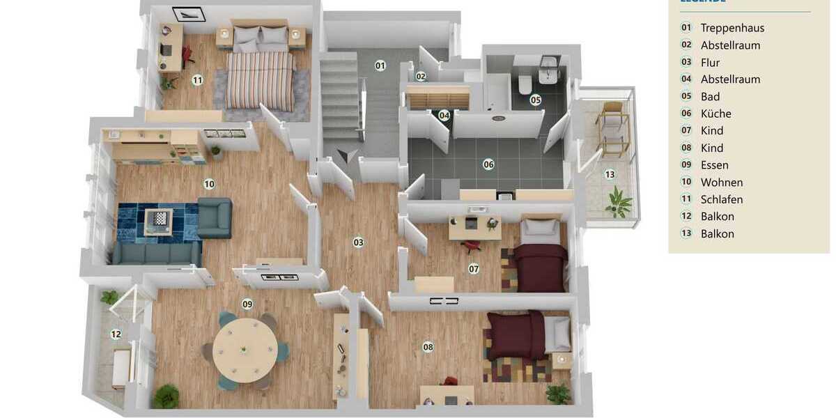 Großzügige 5-Zimmer-Altbauwohnung - Etagenwohnung Hildesheim Süd | Angebot:27350895