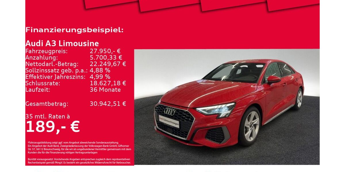 Audi A3 29.932 km 26.950 &euro; Hannover 30179