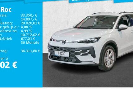 VW T-Roc 13.900 km 32.350 &euro; Lehrte 31275