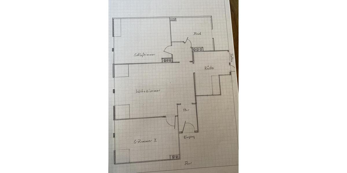 Etagenwohnung Hildesheim Bockfeld - 3 Zimmer, 66 m&sup2;, 520&euro; | Angebot:26593391