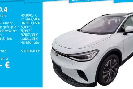 VW ID.4 10.829 km 45.990 &euro; Hannover 30519
