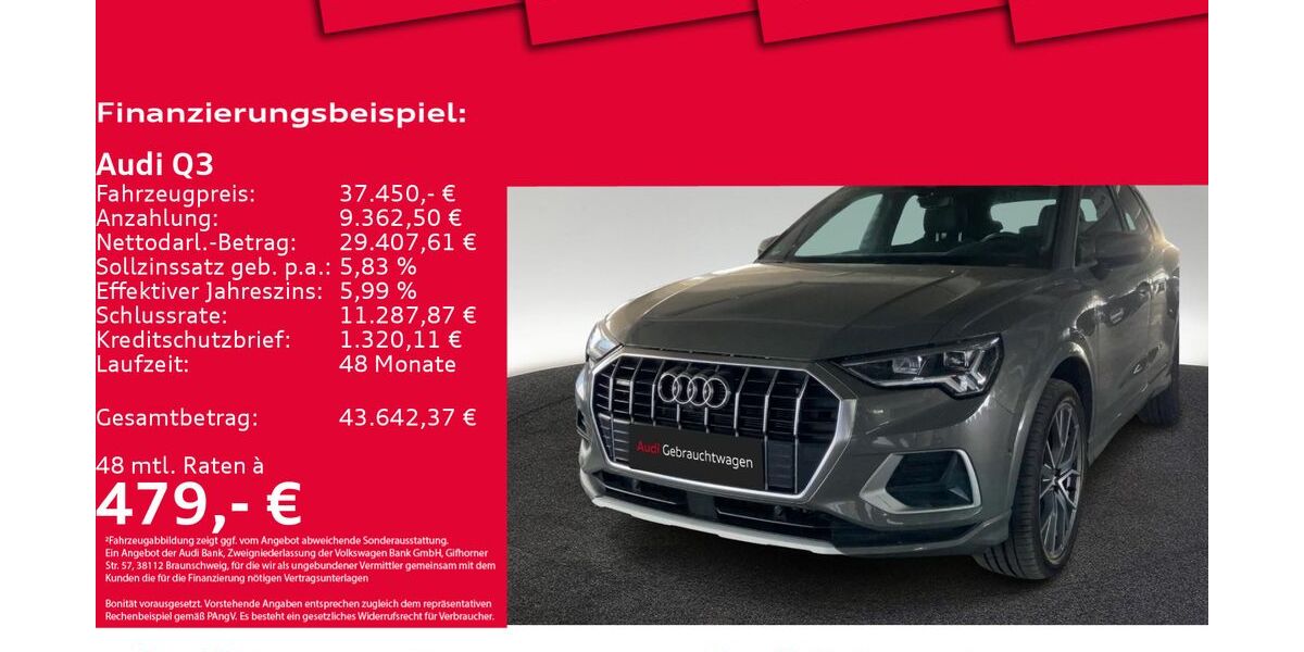 Audi Q3 65.134 km 36.450 &euro; Hannover 30179