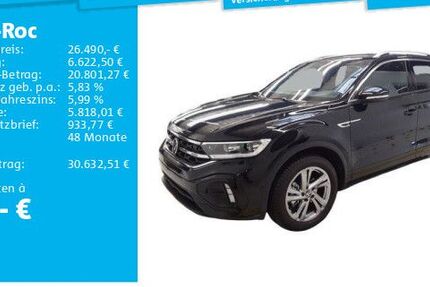 VW T-Roc 3.594 km 26.490 &euro; Hannover 30519