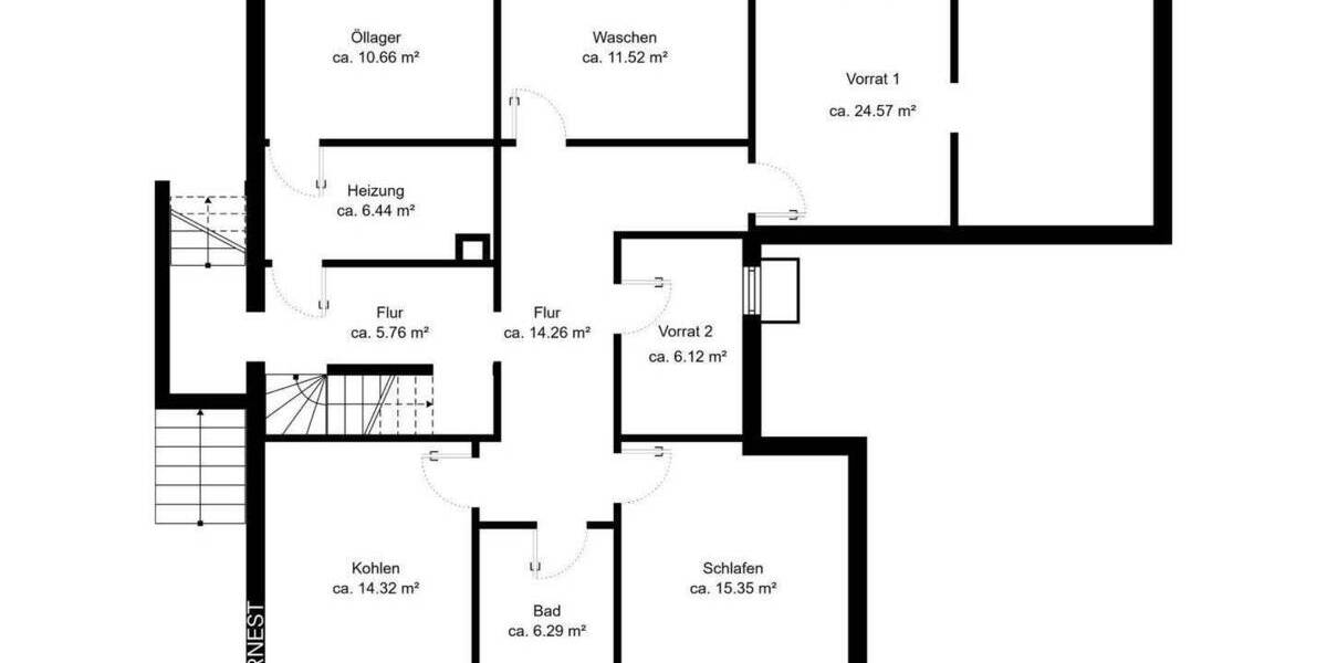 Mehrfamilienhaus, Wohnhaus Diekholzen - 9 Zimmer, 199 m&sup2;, 294.000&euro; | Angebot:25738475