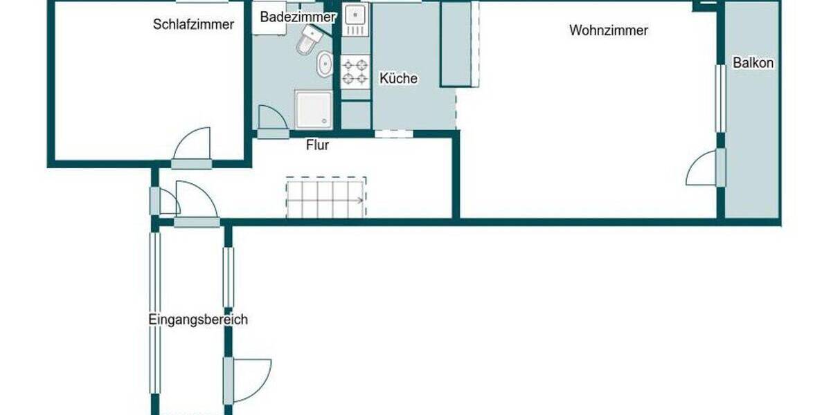 Etagenwohnung Peine Kernstadt Süd - 4 Zimmer, 90 m&sup2;, 139.000&euro; | Angebot:26528138
