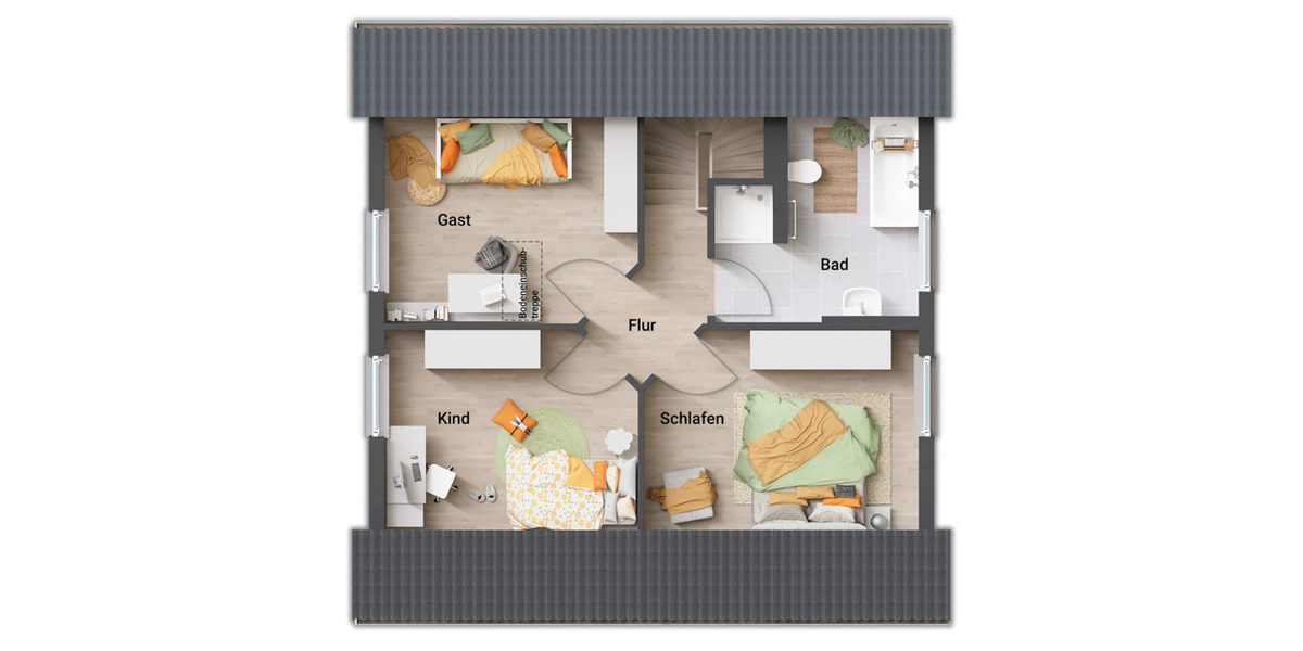 Einfamilienhaus Peine Schwicheldt - 4 Zimmer, 109 m&sup2;, 326.350&euro; | Angebot:26053446