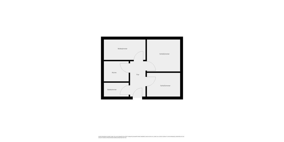 Etagenwohnung Hildesheim Bockfeld - 3 Zimmer, 44 m&sup2;, 430&euro; | Angebot:25646541