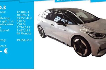VW ID.3 19.087 km 42.480 &euro; Hannover 30519