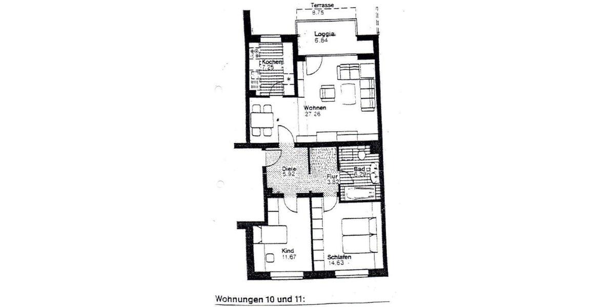 Erdgeschoßwohnung Hannover Ricklingen - 3 Zimmer, 77 m&sup2;, 320.000&euro; | Angebot:26698883
