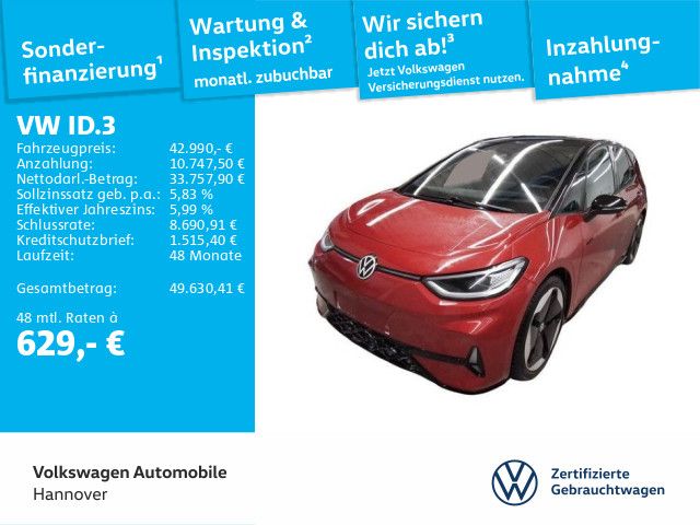 VW ID.3 6.164 km 42.380 &euro; Hannover 30519
