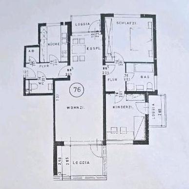 Etagenwohnung Hildesheim Bockfeld - 3 Zimmer, 97 m&sup2;, 175.000&euro; | Angebot:26045030