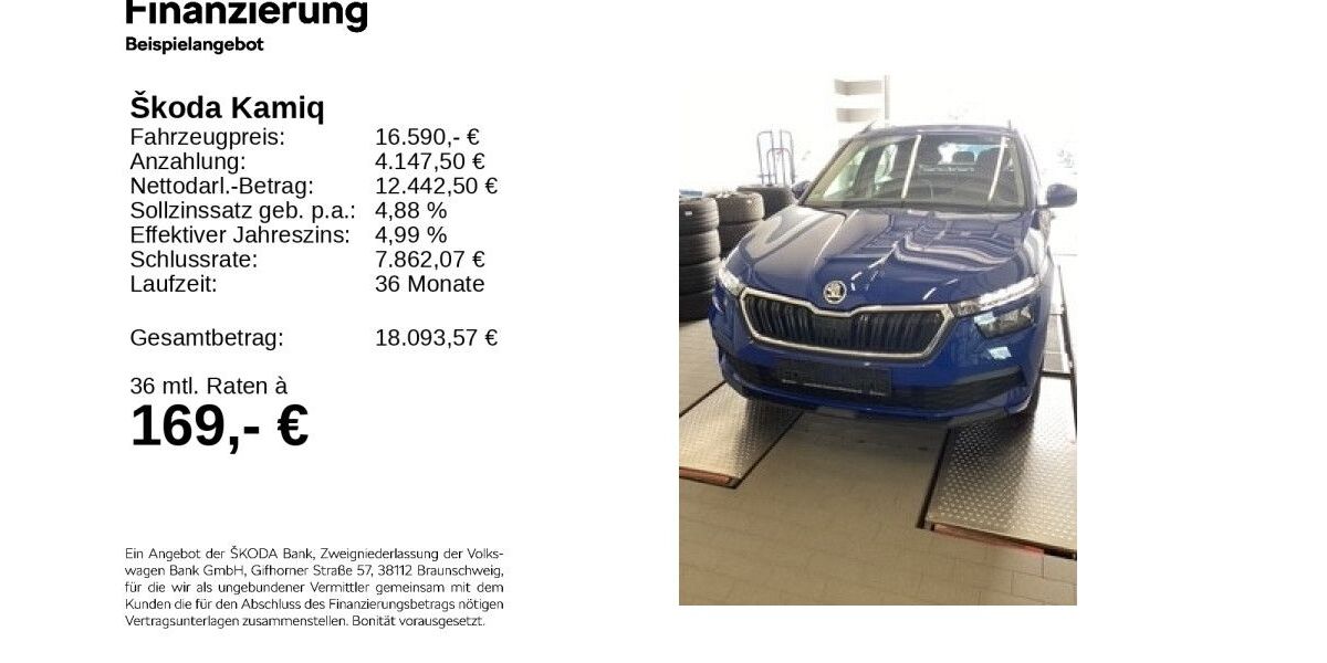 Skoda Kamiq 33.283 km 16.290 &euro; Hildesheim 31137
