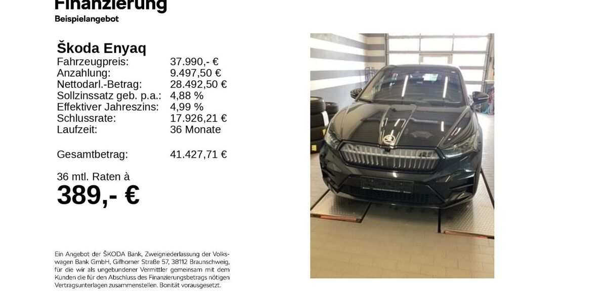 Skoda Enyaq 45.793 km 37.690 &euro; Hildesheim 31137