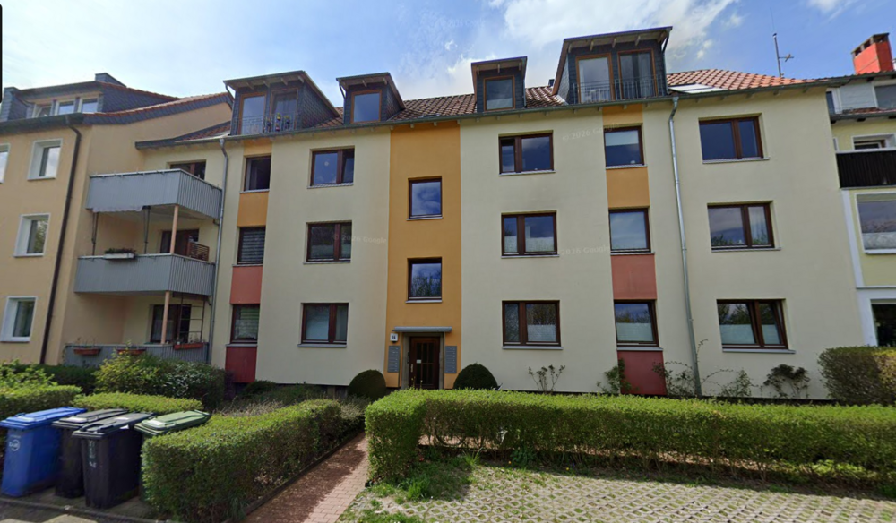 Etagenwohnung Hildesheim Moritzberg - 3 Zimmer, 63 m&sup2;, 600&euro; | Angebot:25459036