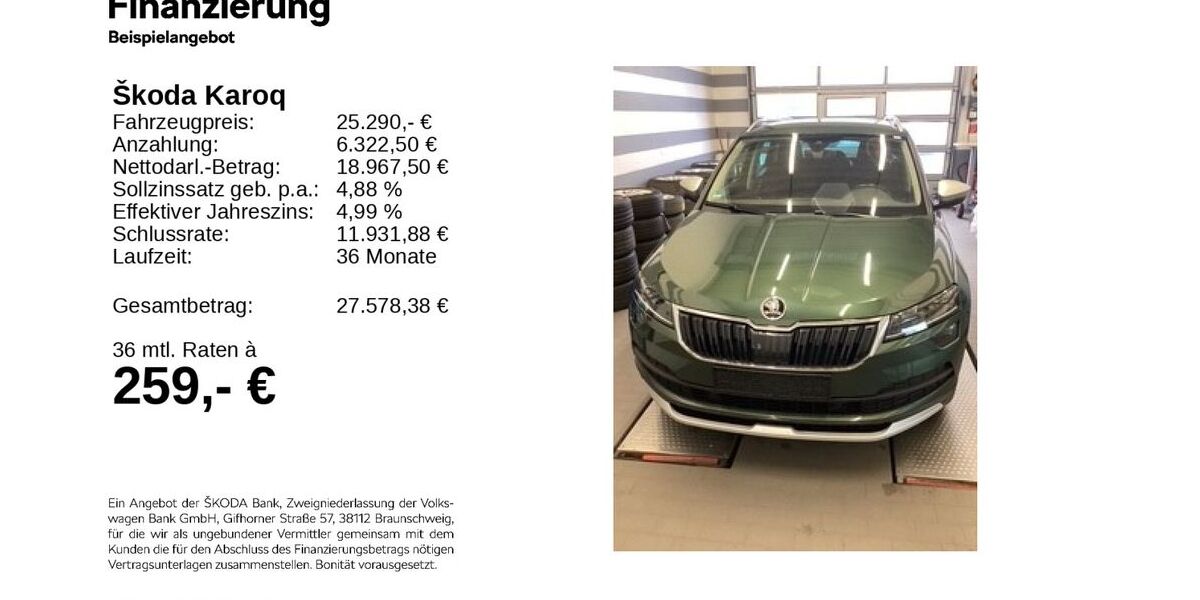 Skoda Karoq 45.500 km 24.990 &euro; Hildesheim 31137