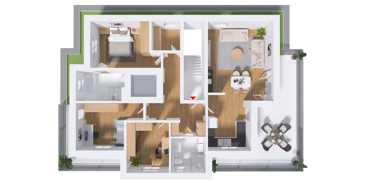 Exklusive Neubauwohnungen - Einfamilienhaus Diekholzen Söhre | Angebot:23990756