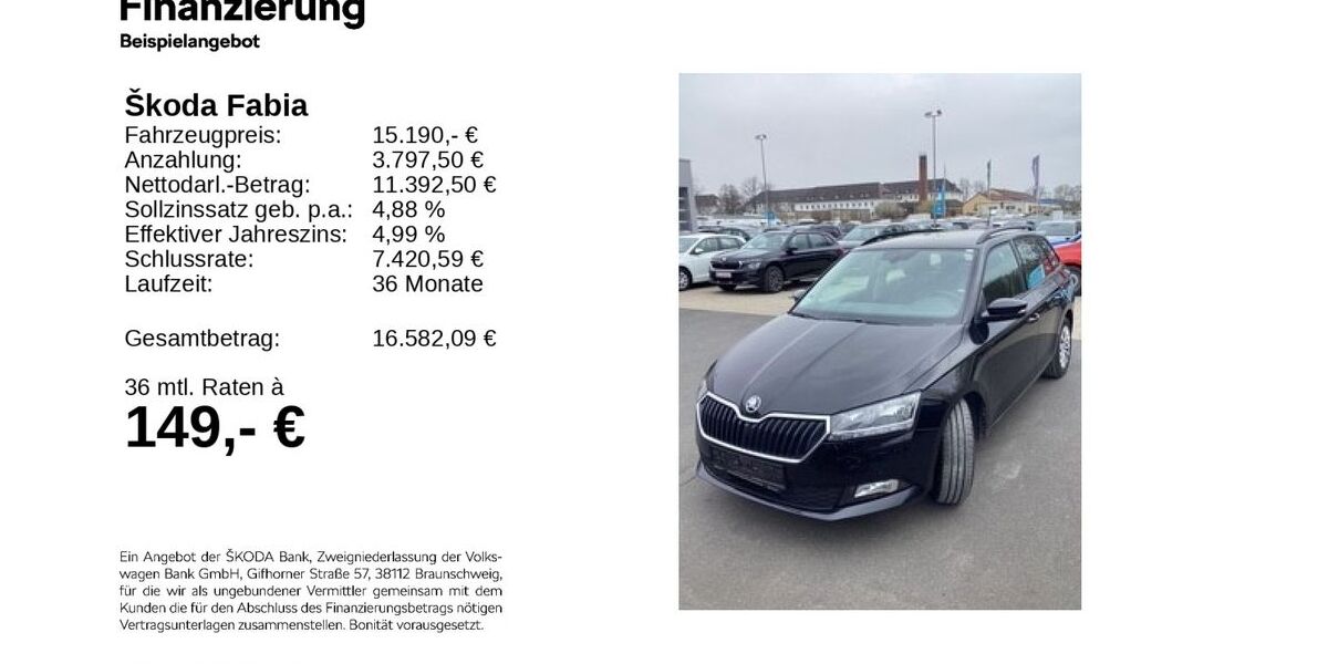 Skoda Fabia 30.303 km 14.890 &euro; Hildesheim 31137