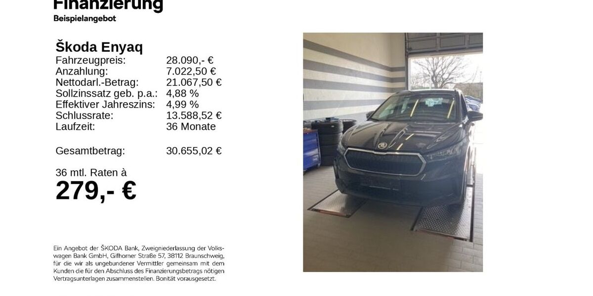 Skoda Enyaq 22.328 km 27.790 &euro; Hildesheim 31137