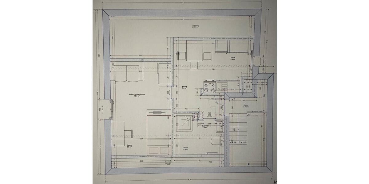 Dachgeschoßwohnung Hildesheim Himmelsthür - 1 Zimmer, 25 m&sup2;, 300&euro; | Angebot:25925793