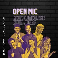 Hannover Comedy Club - Open Mic - neue Comedians & neue Jokes 05.04.2026 Hannover Comedy Club