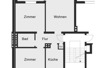 Wohnung Hannover Döhren-Wülfel - 3 Zimmer, 66 m&sup2;, 1.090&euro; | Angebot:26515190