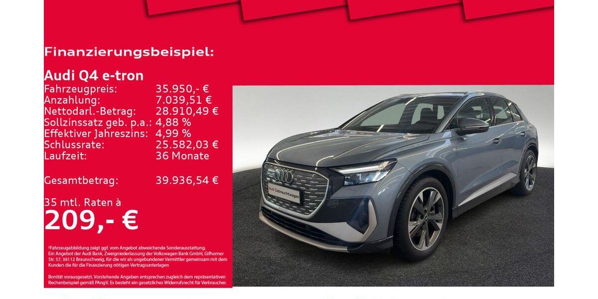 Audi Q4 e-tron 59.974 km 34.450 &euro; Hannover 30179