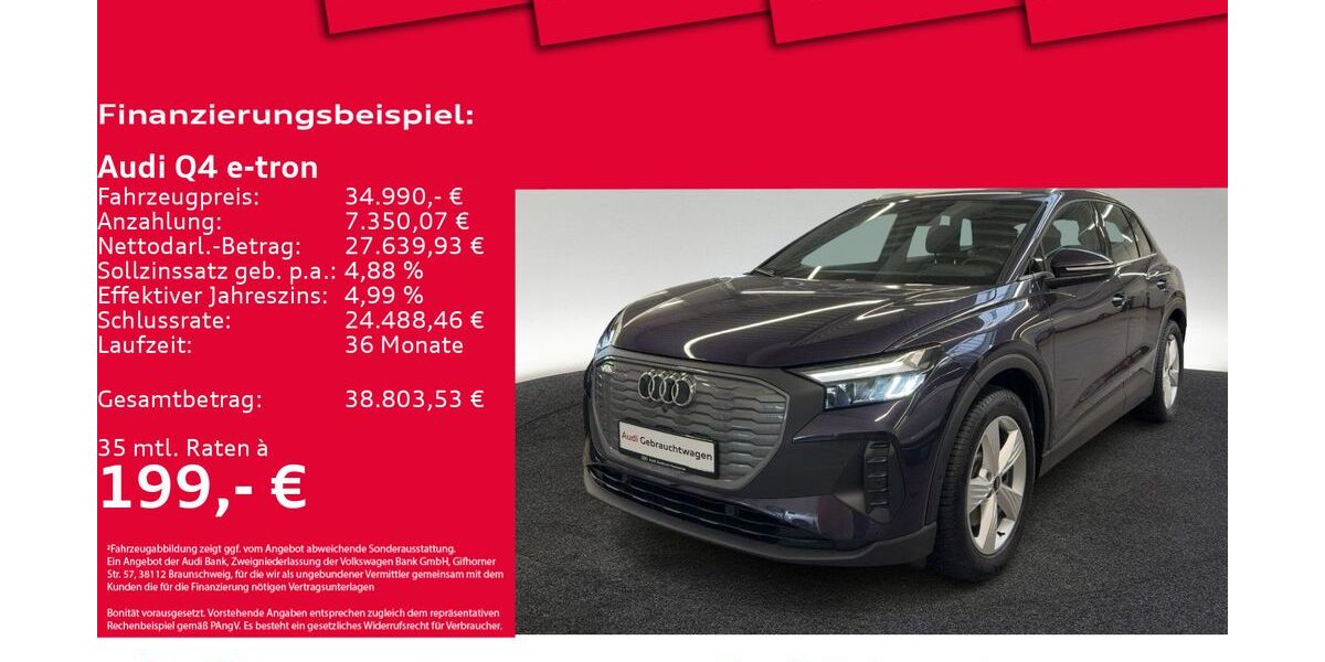 Audi Q4 e-tron 30.719 km 33.450 &euro; Hannover 30179