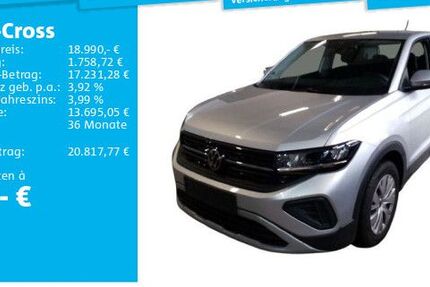 VW T-Cross 4.963 km 18.480 &euro; Hannover 30655