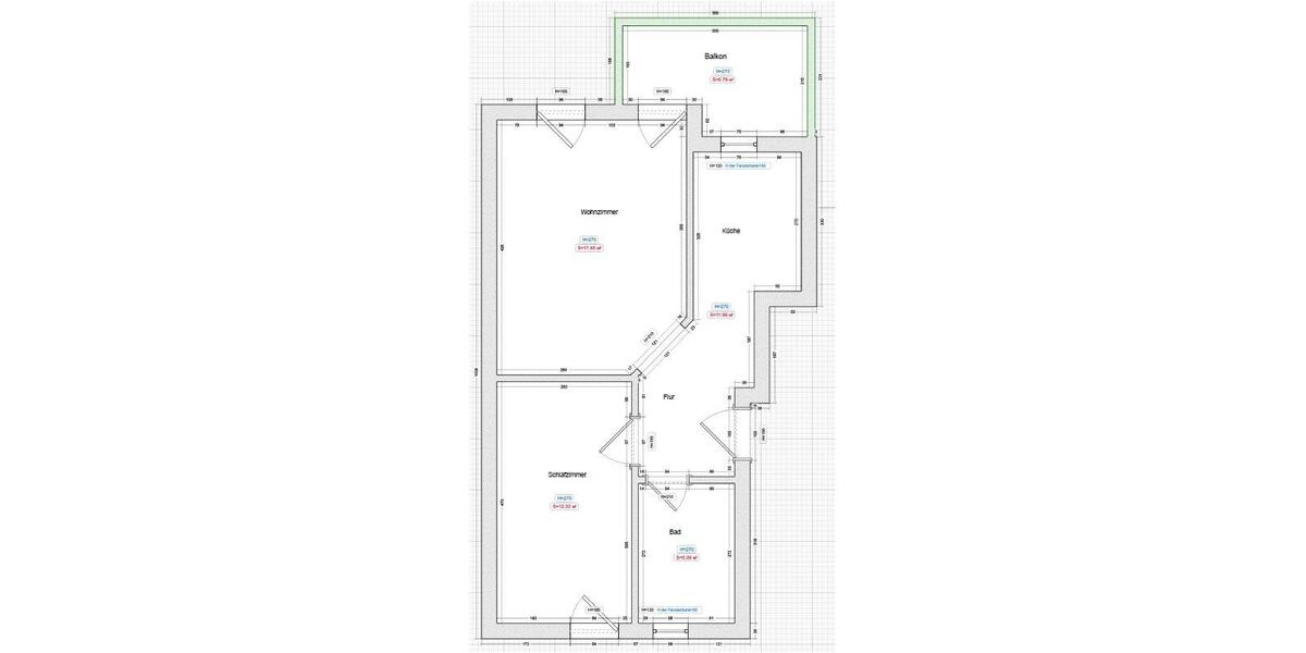Etagenwohnung Laatzen - 2 Zimmer, 50 m&sup2;, 199.000&euro; | Angebot:27117325