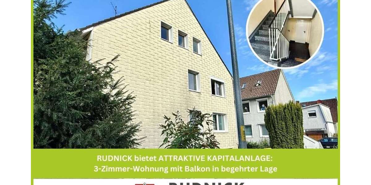 Etagenwohnung Hannover Döhren-Wülfel - 3 Zimmer, 83 m&sup2;, 299.000&euro; | Angebot:22932174
