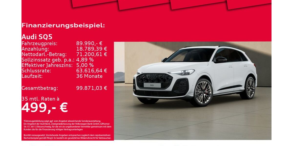 Audi SQ5 9.999 km 86.990 &euro; Hannover 30179