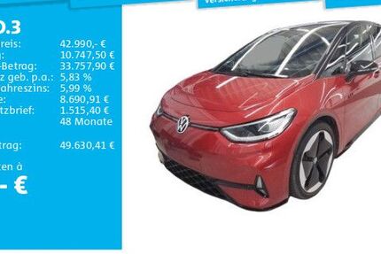VW ID.3 23.420 km 41.880 &euro; Hannover 30519