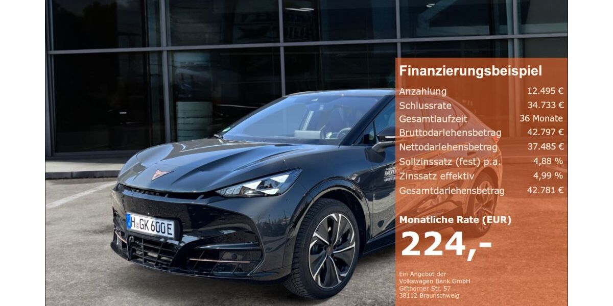 Cupra Tavascan 8.424 km 49.980 &euro; Hannover 30165