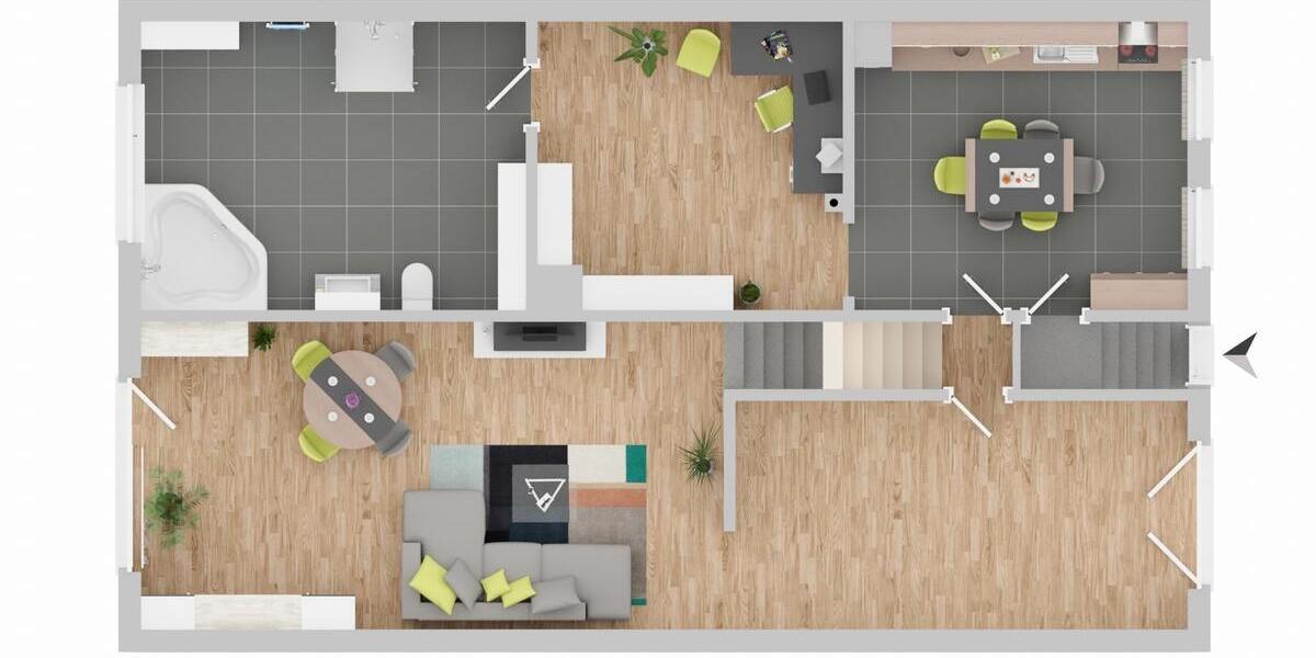 Historisches Reihenhaus mit PV-Anlage!!! - Reihenmittelhaus Bad Salzdetfurth | Angebot:24624364