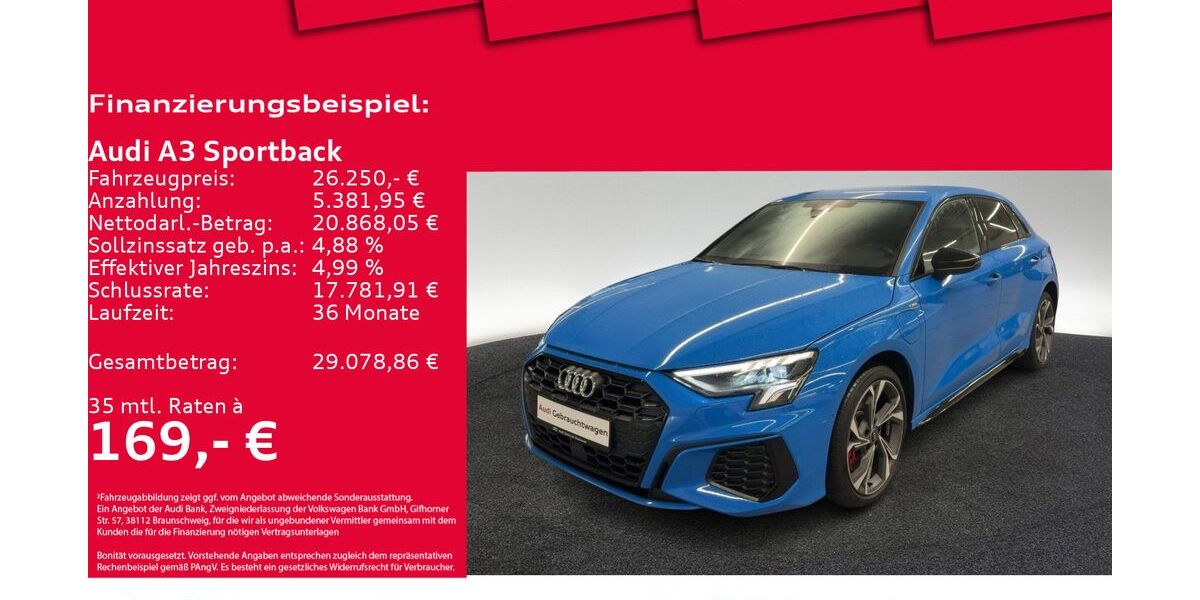 Audi A3 29.778 km 25.250 &euro; Hannover 30179