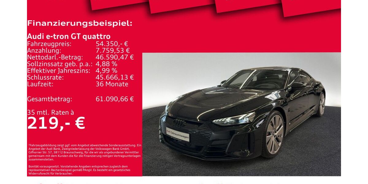 Audi e-tron GT 49.077 km 53.250 &euro; Hannover 30179