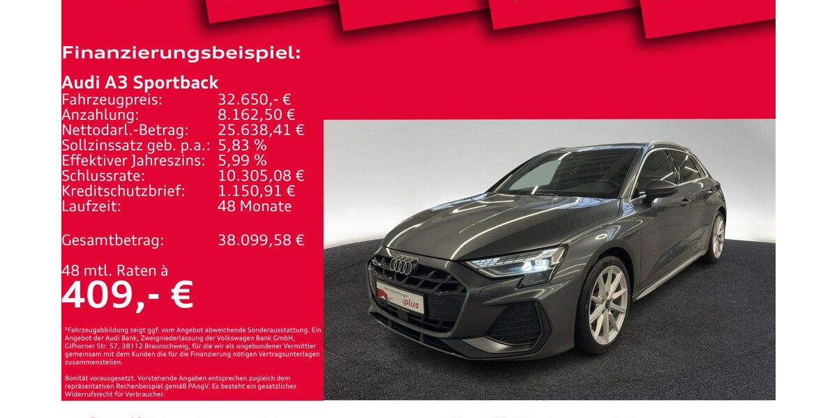 Audi A3 17.843 km 32.850 &euro; Hannover 30179