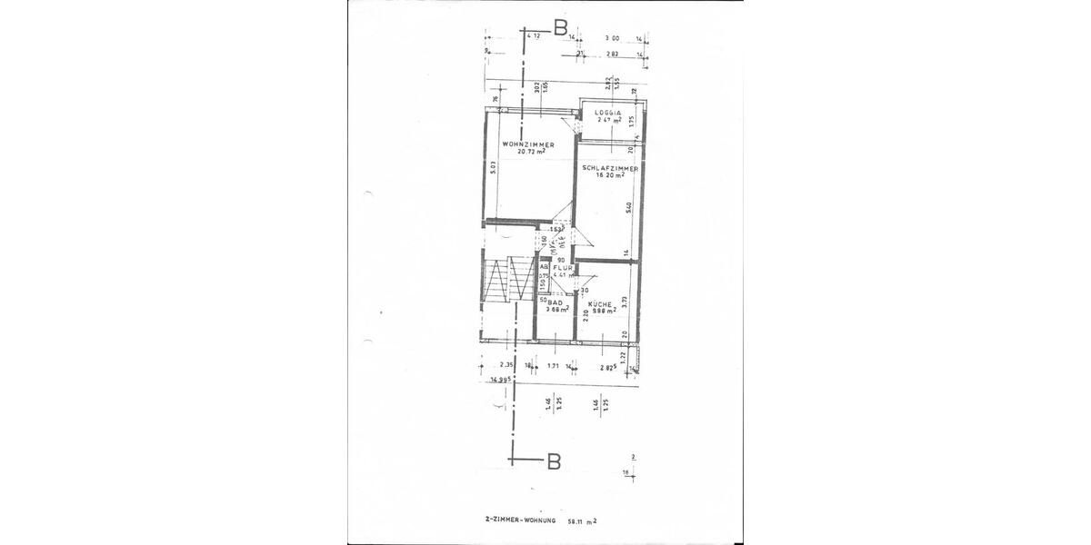 Etagenwohnung Salzgitter Ortschaft Nord - 2 Zimmer, 58 m&sup2;, 62.000&euro; | Angebot:25308089
