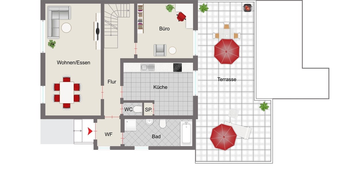 Platz für die ganze Familie - Doppelhaushälfte Alfeld | Angebot:25479969