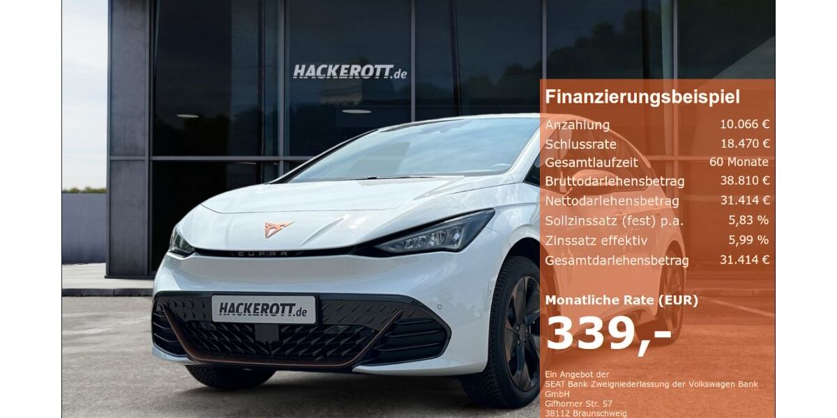 Cupra Born 5.890 km 41.480 &euro; Hannover 30165