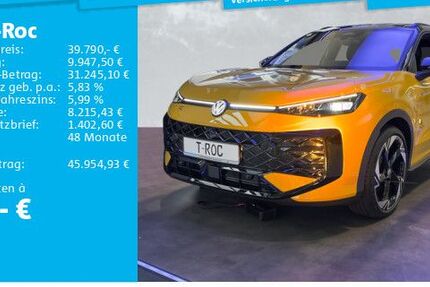 VW T-Roc 4.850 km 39.790 &euro; Hannover 30655